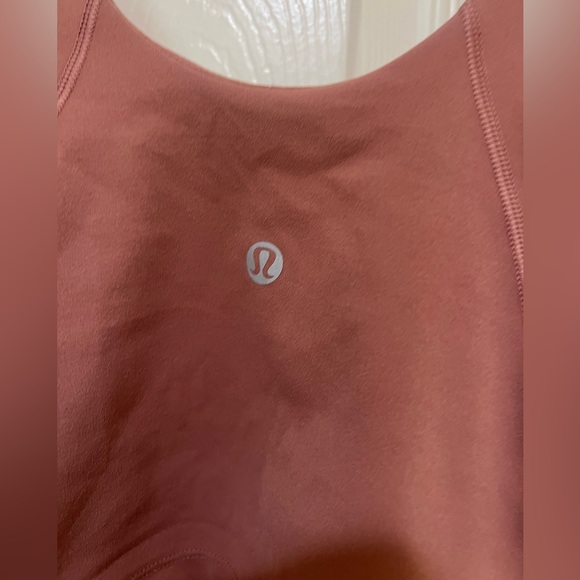 LULULEMON ALIGN TANK TOP, BLUSH PINK. Size 0 - Picture 5 of 6